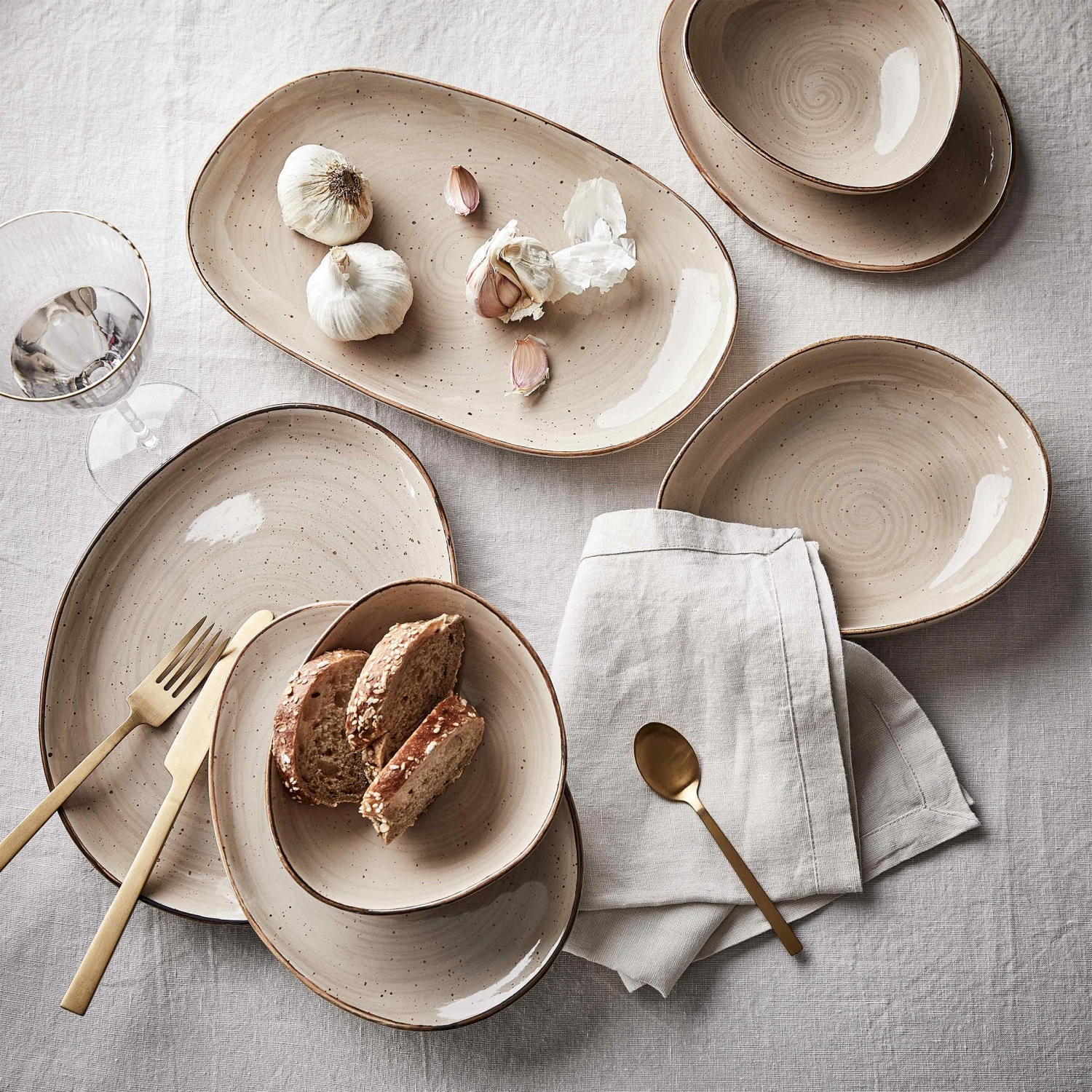 4x Schale 390ml FINCA In Beige 10 4x Schale 390ml FINCA In Beige – Bild 8