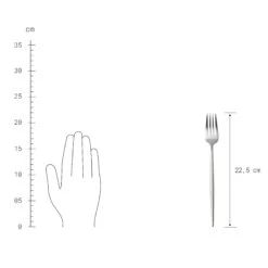 Besteck-Set 4-tlg. Matt STILETTO In Silber 12 Besteck-Set 4-tlg. Matt STILETTO In Silber -Butlers butlers besteck set 4 tlg matt stiletto in silber 2