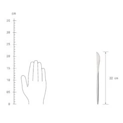 Besteck-Set 4-tlg. Matt STILETTO In Silber 13 Besteck-Set 4-tlg. Matt STILETTO In Silber -Butlers butlers besteck set 4 tlg matt stiletto in silber 3