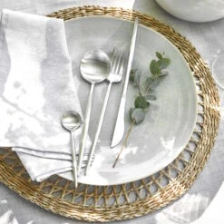 Besteck-Set 4-tlg. Matt STILETTO In Silber 16 Besteck-Set 4-tlg. Matt STILETTO In Silber -Butlers butlers besteck set 4 tlg matt stiletto in silber 6