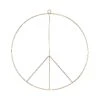 Deko Ring Ø38cm PEACE In Gold 1 Deko Ring Ø38cm PEACE In Gold -Butlers butlers deko ring o38cm peace in gold