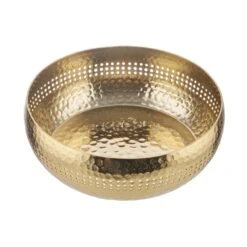 Deko-Schale Mit Lochrand Ø27cm BALI In Gold 10 Deko-Schale Mit Lochrand Ø27cm BALI In Gold -Butlers butlers deko schale mit lochrand o27cm bali in gold 3