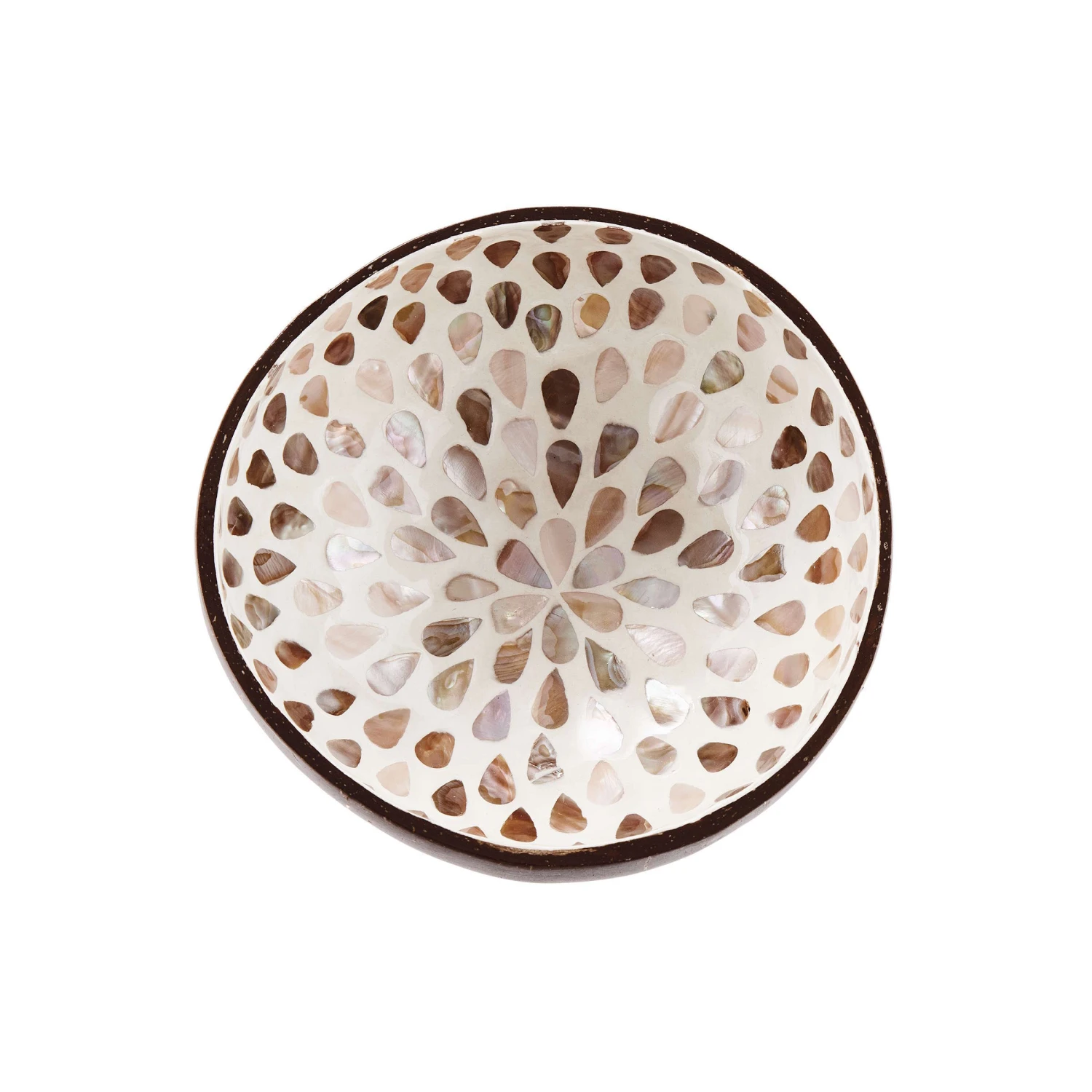 Deko Schale Tropfen Aus Kokosnuss Ø14cm COCONUT In Braun 5 Deko Schale Tropfen Aus Kokosnuss Ø14cm COCONUT In Braun – Bild 3