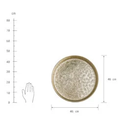 Deko Tablett Ø46cm ORIENTAL LOUNGE In Gold 9 Deko Tablett Ø46cm ORIENTAL LOUNGE In Gold -Butlers butlers deko tablett o46cm oriental lounge in gold 2