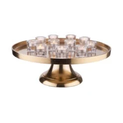 Deko-Teller Mit Fuß Ø50cm BANQUET In Gold 11 Deko-Teller Mit Fuß Ø50cm BANQUET In Gold -Butlers butlers deko teller mit fuss o50cm banquet in gold 4