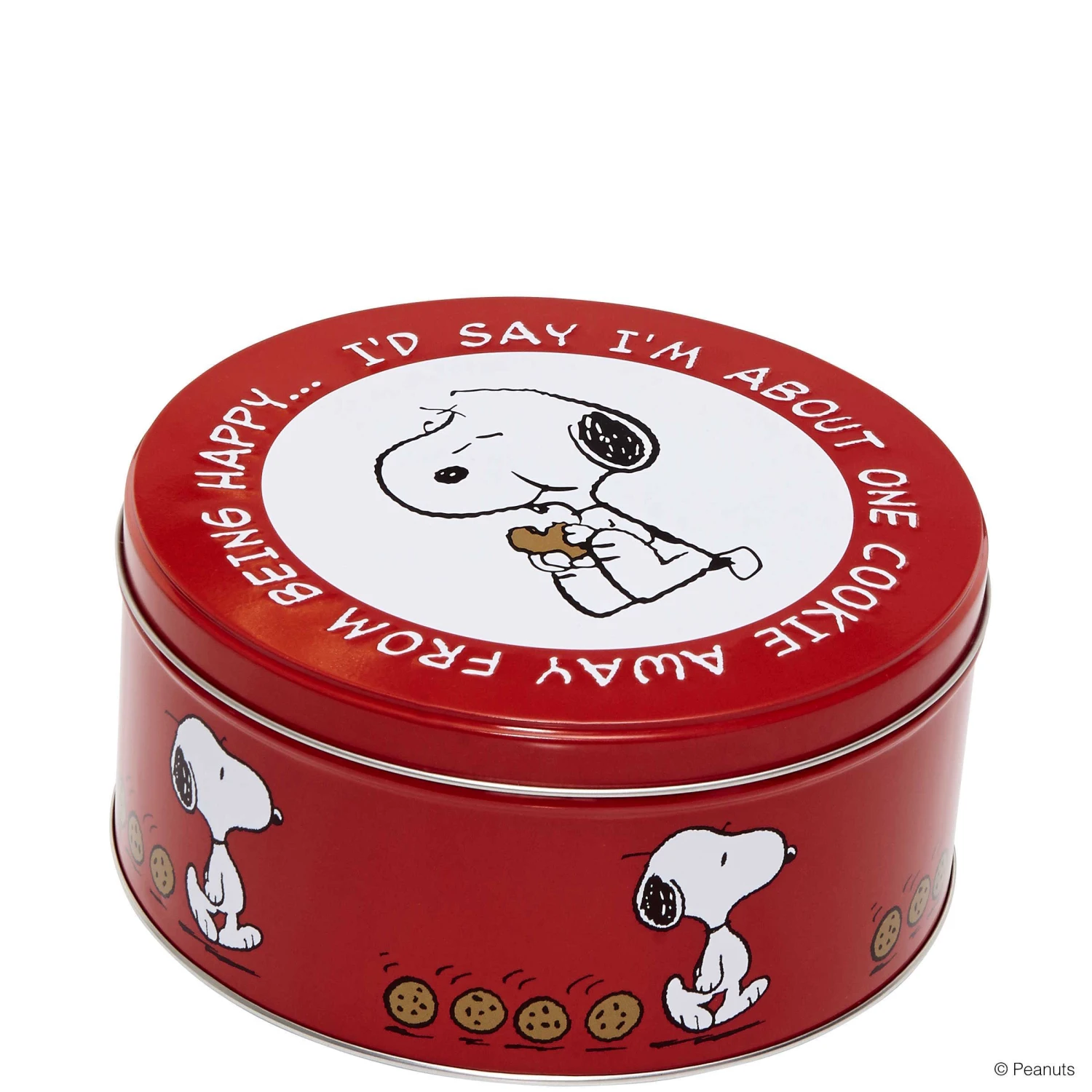 Dose Snoopy/Keks Rund PEANUTS In Rot 3 Dose Snoopy/Keks Rund PEANUTS In Rot