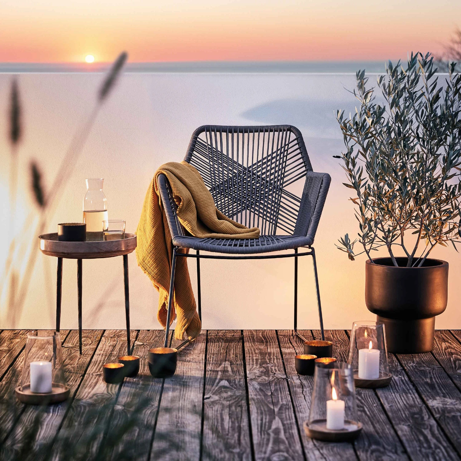 Gartensessel CORDÉE In Dunkelgrau 4 Gartensessel CORDÉE In Dunkelgrau – Bild 2