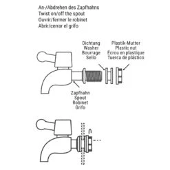 Getränkespender 2-teilig REFRESH In Transparent 23 Getränkespender 2-teilig REFRESH In Transparent -Butlers butlers getrankespender 2 teilig refresh in transparent 10