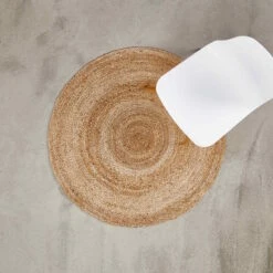 Hanf-Teppich Ø110cm ALL NATURE In Natur -Butlers butlers hanf teppich o110cm all nature in natur 4