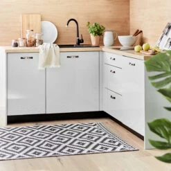 In- & Outdoor-Teppich Ethno Rauten L 180 X B 118cm COLOUR CLASH In Schwarz-Weiß 15 In- & Outdoor-Teppich Ethno Rauten L 180 X B 118cm COLOUR CLASH In Schwarz-Weiß -Butlers butlers in and outdoor teppich ethno rauten l 180 x b 118cm colour clash in schwarz weiss 6