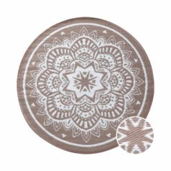 In- & Outdoor-Teppich Flora Ø150cm COLOUR CLASH In Natur-Weiß 10 In- & Outdoor-Teppich Flora Ø150cm COLOUR CLASH In Natur-Weiß -Butlers butlers in and outdoor teppich flora o150cm colour clash in natur weiss 2