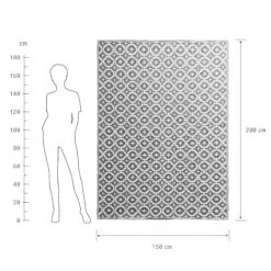 In- & Outdoor-Teppich Mosaik L 200 X B 150cm COLOUR CLASH In Taupe 14 In- & Outdoor-Teppich Mosaik L 200 X B 150cm COLOUR CLASH In Taupe -Butlers butlers in and outdoor teppich mosaik l 200 x b 150cm colour clash in taupe 3