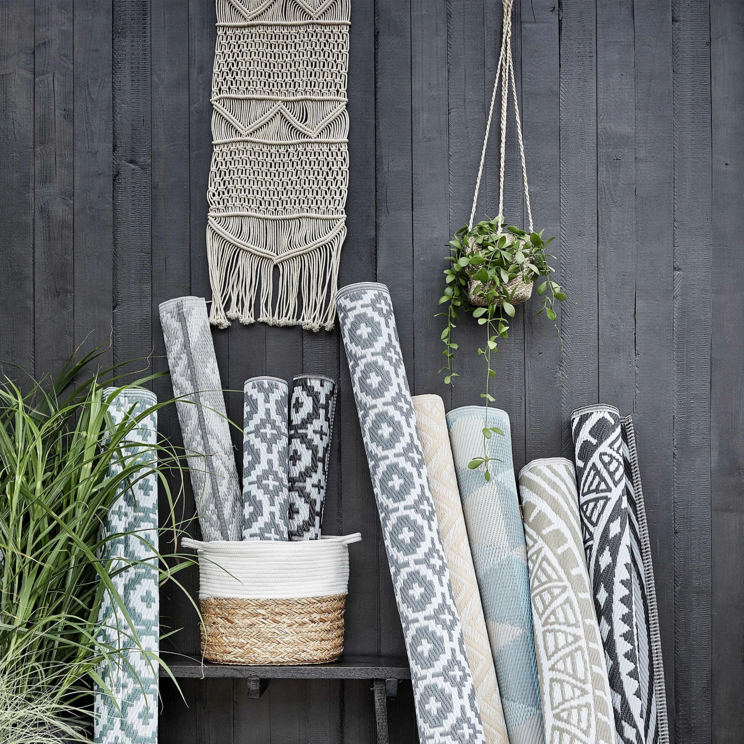 In- & Outdoor-Teppich Mosaik L 200 X B 150cm COLOUR CLASH In Taupe 9 In- & Outdoor-Teppich Mosaik L 200 X B 150cm COLOUR CLASH In Taupe – Bild 7