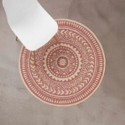 In- & Outdoor-Teppich Ø118cm COLOUR CLASH In Hellrot-Creme 14 In- & Outdoor-Teppich Ø118cm COLOUR CLASH In Hellrot-Creme -Butlers butlers in and outdoor teppich o118cm colour clash in hellrot creme 3