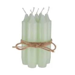 Kerzenhalter & Kerzen-Set Salbei LITTLE LIGHT In Transparent-Gold 10 Kerzenhalter & Kerzen-Set Salbei LITTLE LIGHT In Transparent-Gold -Butlers butlers kerzenhalter and kerzen set salbei little light in transparent gold 3