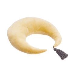 Butlers -Butlers butlers kissen l 38 x b 38cm little moon in gelb anthrazit 1