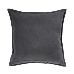 Butlers -Butlers butlers kissen l 45 x b 45cm cotton velvet in anthrazit 1