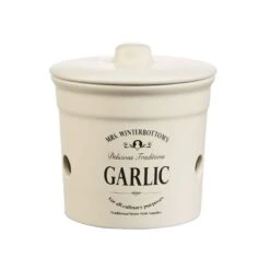 Knoblauchtopf Ø 14 Cm MRS. WINTERBOTTOM'S In Creme