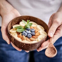 Kokosnussschale 430ml COCONUT In Braun 12 Kokosnussschale 430ml COCONUT In Braun -Butlers butlers kokosnussschale 430ml coconut in braun 3