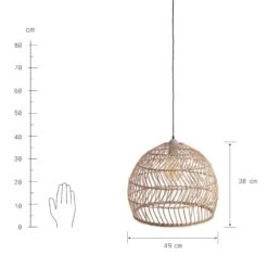Lampenschirm Ø49cm CORBELLE In Natur 14 Lampenschirm Ø49cm CORBELLE In Natur -Butlers butlers lampenschirm o49cm corbelle in natur 2