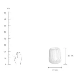 Laterne Höhe 25cm COCOON In Weiß 11 Laterne Höhe 25cm COCOON In Weiß -Butlers butlers laterne hohe 25cm cocoon in weiss 3