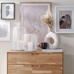 Laterne Höhe 25cm COCOON In Weiß 13 Laterne Höhe 25cm COCOON In Weiß -Butlers butlers laterne hohe 25cm cocoon in weiss 5