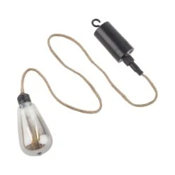 LED-Hängeleuchte Mit Jutekordel Und Aufhängung BULB LIGHT In Schwarz 12 LED-Hängeleuchte Mit Jutekordel Und Aufhängung BULB LIGHT In Schwarz -Butlers butlers led hangeleuchte mit jutekordel und aufhangung bulb light in schwarz 5