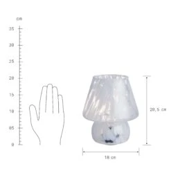 LED Leuchte Höhe 21cm MISS MARBLE In Hellblau 13 LED Leuchte Höhe 21cm MISS MARBLE In Hellblau -Butlers butlers led leuchte hohe 21cm miss marble in hellblau 4