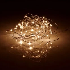 LED Lichterkette 50 Lichter Mit USB-Batteriefach TWINE LIGHTS In Transparent 16 LED Lichterkette 50 Lichter Mit USB-Batteriefach TWINE LIGHTS In Transparent -Butlers butlers led lichterkette 50 lichter mit usb batteriefach twine lights in transparent 5