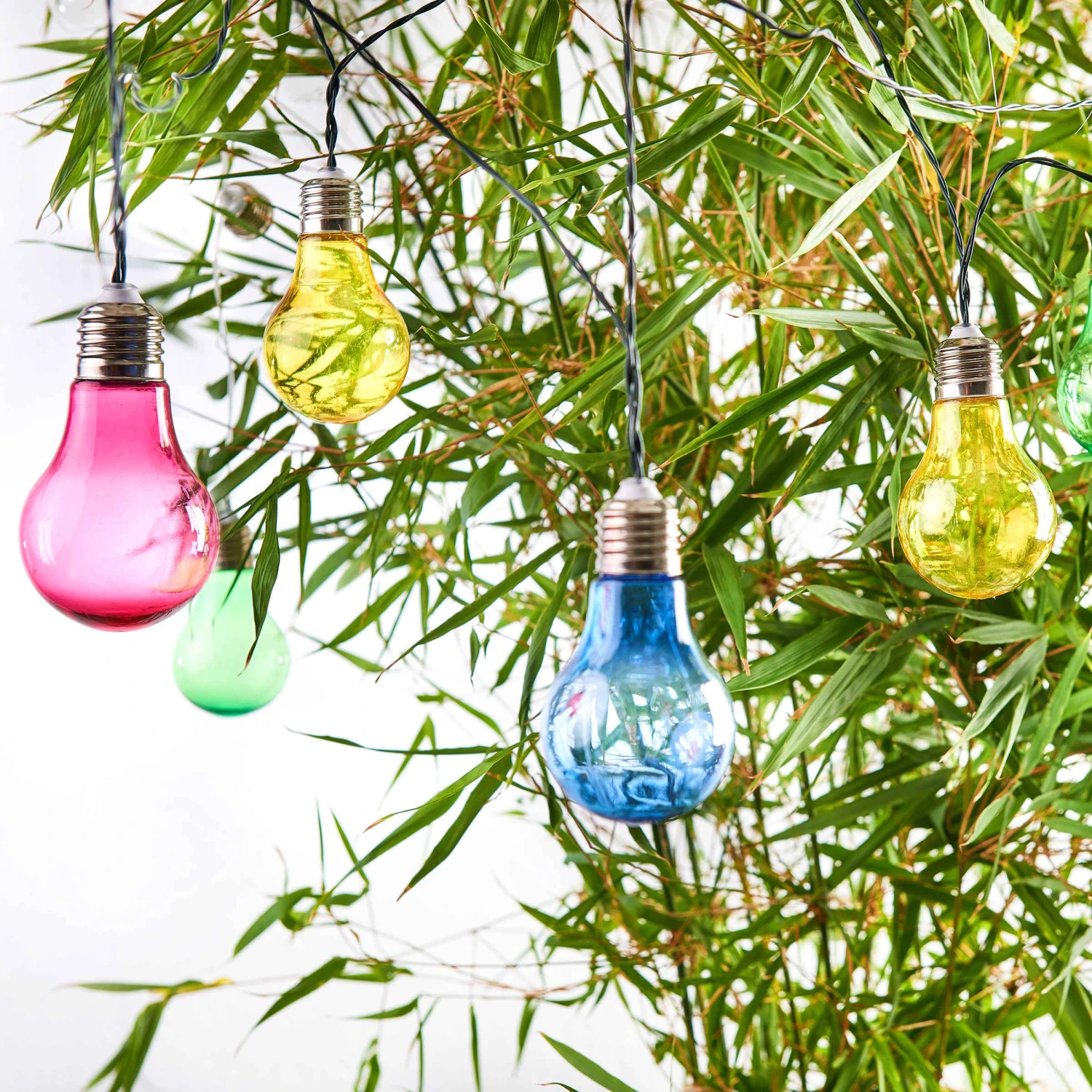 Lichterkette Solar Mit 10 Glühbirnen SUNLIGHT In Bunt 4 Lichterkette Solar Mit 10 Glühbirnen SUNLIGHT In Bunt – Bild 2