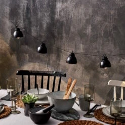 Metall-Lampenkette Mit Stecker WAREHOUSE In Schwarz 15 Metall-Lampenkette Mit Stecker WAREHOUSE In Schwarz -Butlers butlers metall lampenkette mit stecker warehouse in schwarz 5