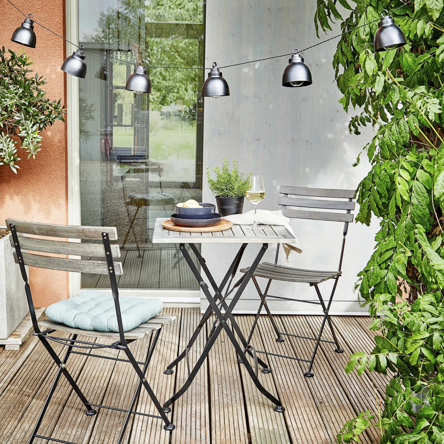 Metall-Lampenkette Mit Stecker WAREHOUSE In Schwarz 9 Metall-Lampenkette Mit Stecker WAREHOUSE In Schwarz – Bild 7