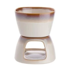 Mini-Fondue Mit 2 Gabeln AU CHOCOLAT In Beige 13 Mini-Fondue Mit 2 Gabeln AU CHOCOLAT In Beige -Butlers butlers mini fondue mit 2 gabeln au chocolat in beige 5