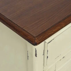 Nachttisch CABOTT COVE In Creme-Braun -Butlers butlers nachttisch cabott cove in creme braun 7