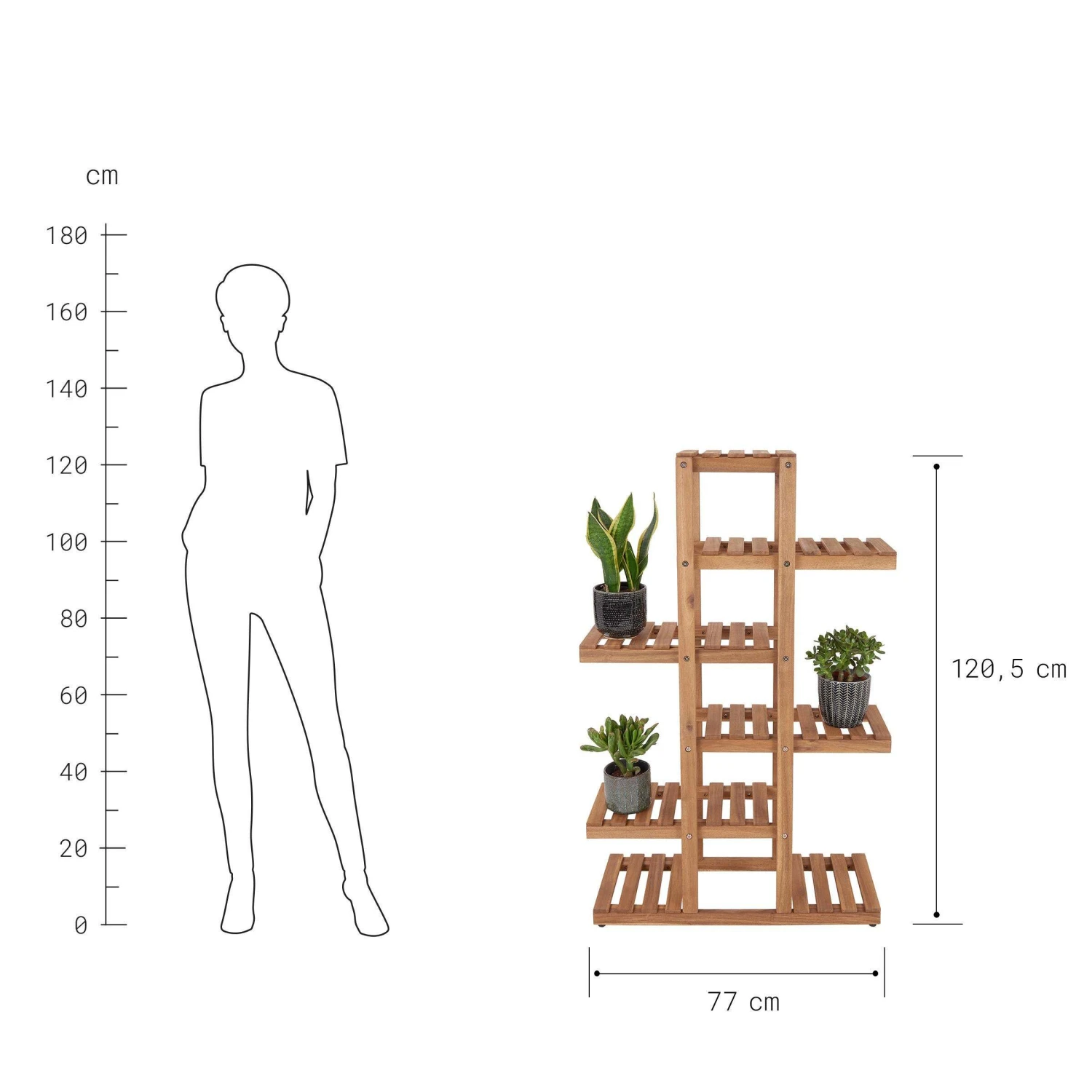 Pfanzenregal NEW GARDENING In Natur 6 Pfanzenregal NEW GARDENING In Natur – Bild 4