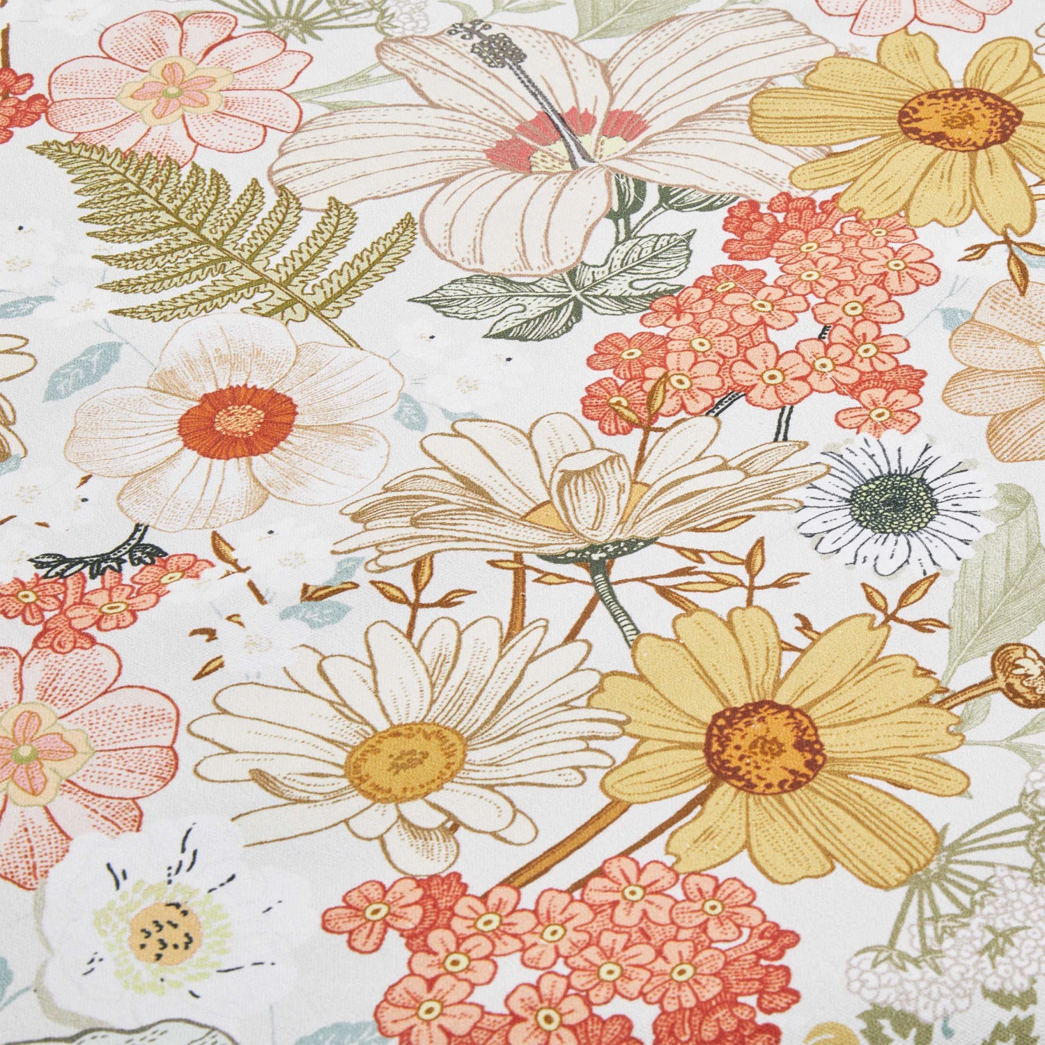 Picknickdecke L 175 X B 154cm BETWEEN FLOWERS In Creme 9 Picknickdecke L 175 X B 154cm BETWEEN FLOWERS In Creme – Bild 7