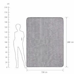 Picknickdecke Streifen L 150 X B 200cm WANDERLUST In Blau-Creme 9 Picknickdecke Streifen L 150 X B 200cm WANDERLUST In Blau-Creme -Butlers butlers picknickdecke streifen l 150 x b 200cm wanderlust in blau creme 3