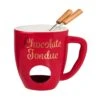 Tasse Mit 2 Gabeln CHOCOLATE FONDUE In Rot -Butlers butlers tasse mit 2 gabeln chocolate fondue in rot