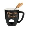 Tasse Mit 2 Gabeln CHOCOLATE FONDUE In Schwarz 2 Tasse Mit 2 Gabeln CHOCOLATE FONDUE In Schwarz -Butlers butlers tasse mit 2 gabeln chocolate fondue in schwarz