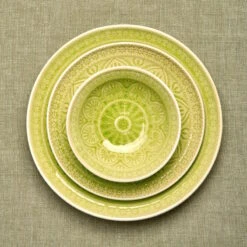 Teller Ø25cm SUMATRA In Hellgrün 11 Teller Ø25cm SUMATRA In Hellgrün -Butlers butlers teller o25cm sumatra in hellgrun 2