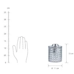 Tischleuchte Glas Ø11cm STILO In Transparent 9 Tischleuchte Glas Ø11cm STILO In Transparent -Butlers butlers tischleuchte glas o11cm stilo in transparent 2