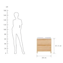 Waschbeckenunterschrank Mit Schublade WHITE SANDS In Natur-Weiß 21 Waschbeckenunterschrank Mit Schublade WHITE SANDS In Natur-Weiß -Butlers butlers waschbeckenunterschrank mit schublade white sands in natur weiss 3