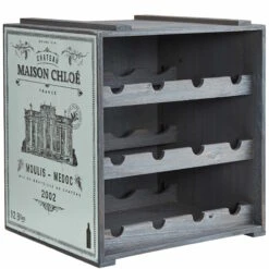 Weinregal VINOTHEK In Hellgrau 13 Weinregal VINOTHEK In Hellgrau -Butlers butlers weinregal vinothek in hellgrau 2